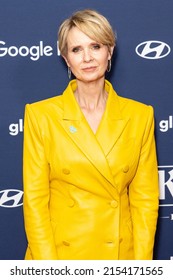 New York, NY - May 6, 2022: Cynthia Nixon  Attends 33rd Annual GLAAD Media Awards At Hilton Midtown