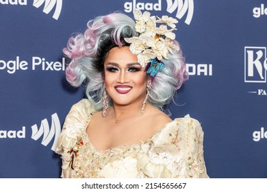 New York, NY - May 6, 2022: Aleksa Manila Attends 33rd Annual GLAAD Media Awards At Hilton Midtown