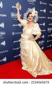 New York, NY - May 6, 2022: Aleksa Manila Attends 33rd Annual GLAAD Media Awards At Hilton Midtown