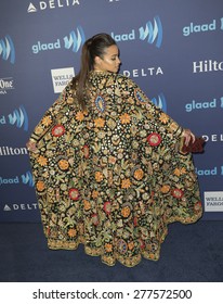 New York, NY - May 9, 2015: Dascha Polanco Attends 26th Annual GLAAD Media Awards At Waldorf Astoria