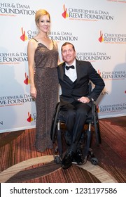 New York, NY - November 15, 2018: Jennifer Bridgman And Chris Bridgman Attend The Christopher & Dana Reeve Foundation Magical Evening Gala At Sheraton Times Square
