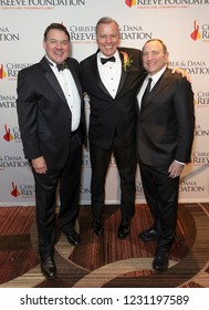 New York, NY - November 15, 2018: Michael Fordyce, Peter Wilderotter And Gary Bettman Attend The Christopher & Dana Reeve Foundation Magical Evening Gala At Sheraton Times Square