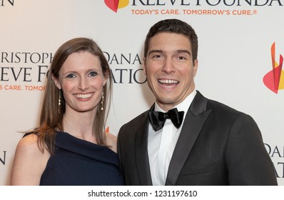 New York, NY - November 15, 2018: Alexandra Reeve And Will Reeve Attend The Christopher & Dana Reeve Foundation Magical Evening Gala At Sheraton Times Square