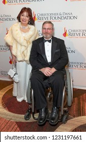 New York, NY - November 15, 2018: Chie Imai And Scott Remington Attend The Christopher & Dana Reeve Foundation Magical Evening Gala At Sheraton Times Square