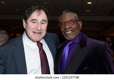 New York, NY - November 15, 2018: Richard Kind And Keith David Attend The Christopher & Dana Reeve Foundation Magical Evening Gala At Sheraton Times Square