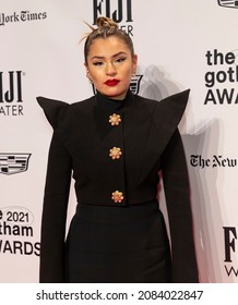 New York, NY - November 29, 2021: Paulina Alexis Attends The 2021 Gotham Awards At Cipriani Wall Street