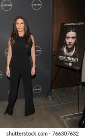 NEW YORK, NY - NOVEMBER 30: Actress Catherine Zeta-Jones Attends The Lifetime Screening Of 'Cocaine Godmother, The Griselda Blanco Story' At NeueHouse Madison Square On November 30, 2017 In NYC.