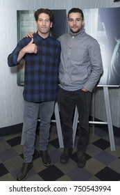 New York, NY - November 7, 2017: Jon Bernthal And Christopher Abbott Attends Sweet Virginia New York Premiere At IFC Center