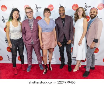 New York, NY - November 8, 2018: Grace Kelly, Mike Olson, Bridget Kearney, Trombone Shorty, Rachael Price, Mike Calabrese Attend 10th Annual Little Kids Rock Benefit At PlayStation Theater 