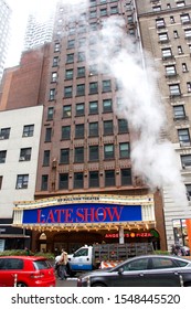 New York, N.Y. - Oct 27, 2019: Stephen Colbert, Broadcast The Late Show With Stephen Colbert From The Ed Sullivan Theater, Home Of The Late Show With David Letterman.