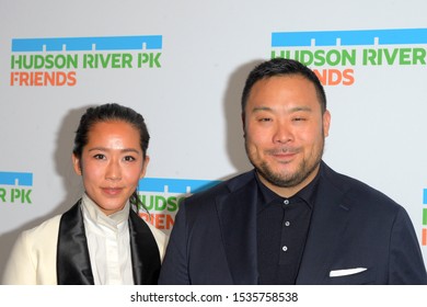 NEW YORK, NY - OCTOBER 17: Grace Seo Chang And David Chang Attend The 2019 Hudson River Park Gala At Cipriani South Street On October 17, 2019 In New York City.