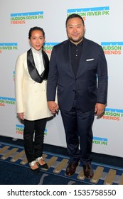 NEW YORK, NY - OCTOBER 17: Grace Seo Chang And David Chang Attend The 2019 Hudson River Park Gala At Cipriani South Street On October 17, 2019 In New York City.