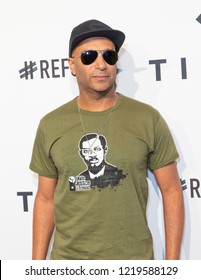 New York, NY - October 23, 2018: Tom Morello Attends The 4th Annual TIDAL X: Brooklyn At Barclays Center