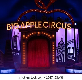 New York, NY - October 31, 2019: Atmosphere During Halloween Ball At Big Apple Circus At Lincoln Center