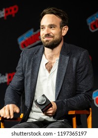 New York, NY - October 6, 2018: Charlie Cox Attends Marvel's DAREDEVIL Panel During New York Comic Con At Hulu Theater At Madison Square Garden