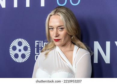 New York, NY - October 6, 2022: Chloe Sevigny Attends Bones And All Premiere During 60th New York Film Festival At Alice Tully Hall