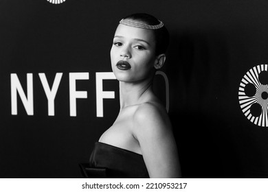 New York, NY - October 6, 2022: Taylor Russell Attends Bones And All Premiere During 60th New York Film Festival At Alice Tully Hall