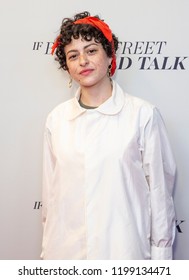 New York, NY - October 9, 2018: Alia Shawkat attends premiere of If Beale Street Could Talk during the 56th New York Film Festival at The Apollo Theater