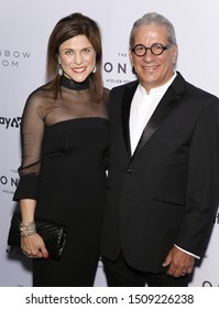 NEW YORK, NY - September 05, 2019: Steven Lagos and Kristie Nicolosi attend The Daily Front Row's 7th annual Fashion Media Awards at The Rainbow Room