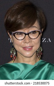 NEW YORK, NY - SEPTEMBER 05 2014: Younghee Lee Attends The Harper's Bazaar ICONS Celebration At The Plaza Hotel