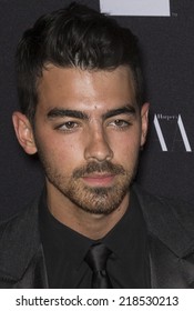 NEW YORK, NY - SEPTEMBER 05 2014: Joe Jonas Attends The Harper's Bazaar ICONS Celebration At The Plaza Hotel