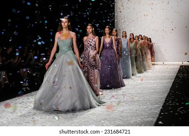 runway evening gowns