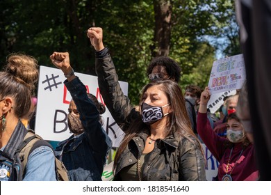 NEW YORK, NY – SEPTEMBER 20: UN And New York City, Climate Week NYC 2020 Is Kick Off With A 