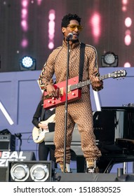 New York, NY - September 28, 2019: Jon Batiste Performs On Stage During 2019 Global Citizen Festival At Central Park