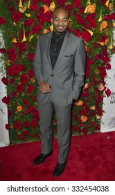 New York, NY - September 28, 2015: Brandon Victor Dixon Attends American Theatre Wing 2015 Gala At Plaza Hotel