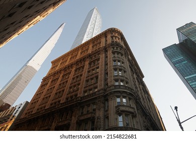 New York, NY  USA - 04 24 2022: Alwyn Court apartments in Manhattan
