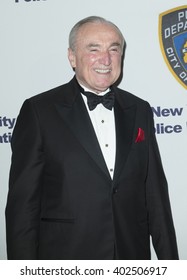 New York, NY USA - April 7, 2016: Police Commissioner William Bratton Attends New York City Police Foundation Gala At Waldorf Astoria