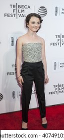 New York, NY, USA - April 15, 2016: Actress Stefania LaVie Owen attends 'All We Had' premiere during the 2016 Tribeca Film Festival at the John Zuccotti Theater at BMCC Tribeca Performing Arts Center