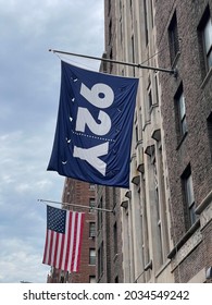 New York, NY USA - August 30, 2021: 92nd Street Y, Banner And Facade In New York's Upper East Side