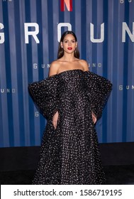 New York, NY, USA - December 10, 2019: Adria Arjona Attends Netflix's 