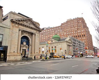 New York, NY / USA - January 15 2012: Eighth Avenue And West 14th Street