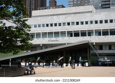 New York, NY, USA - June 3, 2022: The Juilliard School.