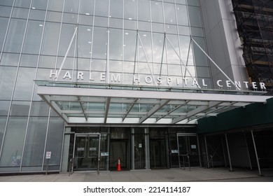 New York, NY, USA - June 7, 2022: Harlem Hospital Center.