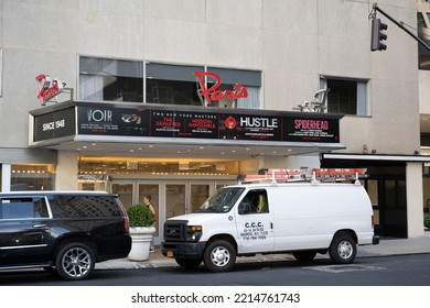 New York, NY, USA - June 10, 2022: The Paris Theater, A Movie Theater Operated By Netflix.