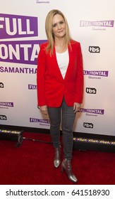 New York, NY USA - May 16, 2017: Samantha Bee Attends TBS Full Frontal With Samantha Bee At New World Stages Theater