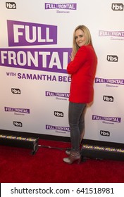 New York, NY USA - May 16, 2017: Samantha Bee Attends TBS Full Frontal With Samantha Bee At New World Stages Theater