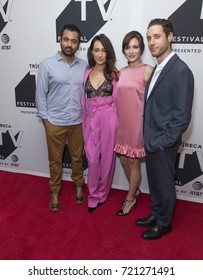 New York, NY USA - September 24, 2017: Kal Penn, Maggie Q, Italia Ricci, Paulo Costanzo Attend Designated Survivor Season 2 Premiere During Tribeca TV Festival At Cinepolis Chelsea