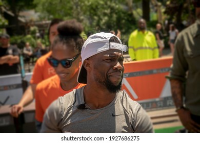 New York NY USA-May 24, 2018 Comedian And Actor Kevin Hart Participates In The 