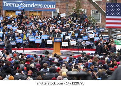 New York, NY/U.S. - 3/2/2019: Sen. Bernie Sanders At His 2020 Kick Off Event In Brooklyn, NY