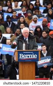 New York, NY/U.S. - 3/2/2019: Sen. Bernie Sanders At His 2020 Kick Off Event In Brooklyn, NY