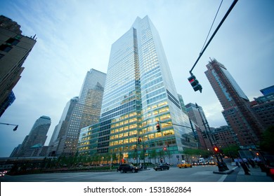 New York NY/USA-August 3, 2010 The Goldman Sachs Headquarters In New York At 200 West Street