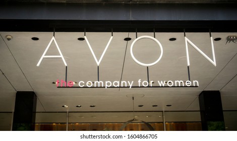 New York NY/USA-May 28, 2016 The Corporate Offices Of The Cosmetics Company, Avon In New York