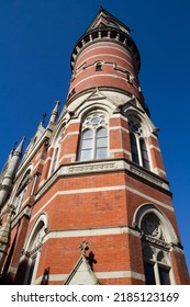 New York Public Library Jefferson Market Branch On Sixth Avenue Exterior Tower View