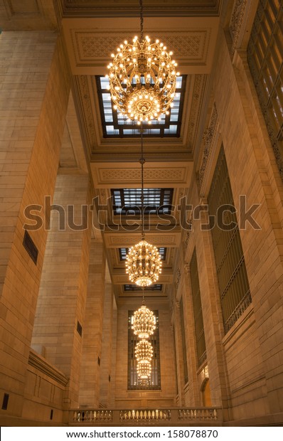 New York September 4 Chandeliers On Stock Image Download Now