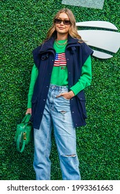 NEW YORK -SEPTEMBER 7, 2019: American Model Gigi Hadid In New York City