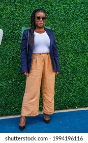 NEW YORK - SEPTEMBER 7, 2019: American Actress Uzo Aduba In New York